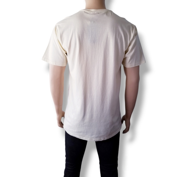 Victorious 3D Cream & Gold Print T-Shirt - Picture 7 of 8